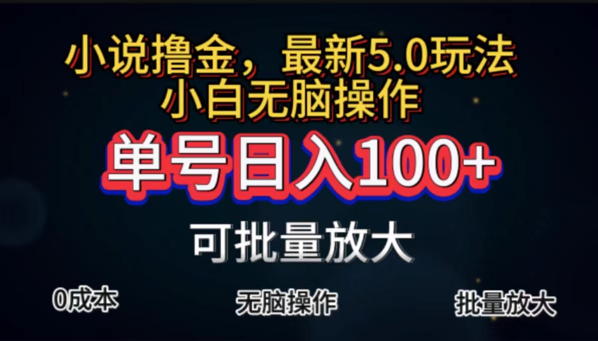 （11651期）自动式小说集撸金，运单号日入100 新手快速上手，没脑子实际操作-点石成金