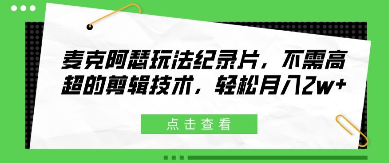 麦克阿瑟将军游戏玩法纪实片，无需要精湛的剪辑技巧，轻轻松松月入2w 【揭密】-点石成金